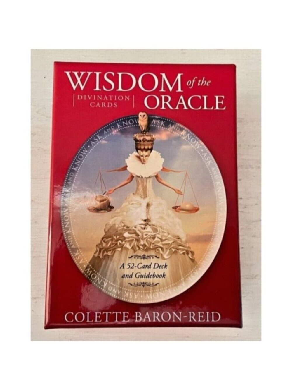 Wisdom of the Oracle Tarot Cards 52 Divination Card Deck Complete w Guidebook